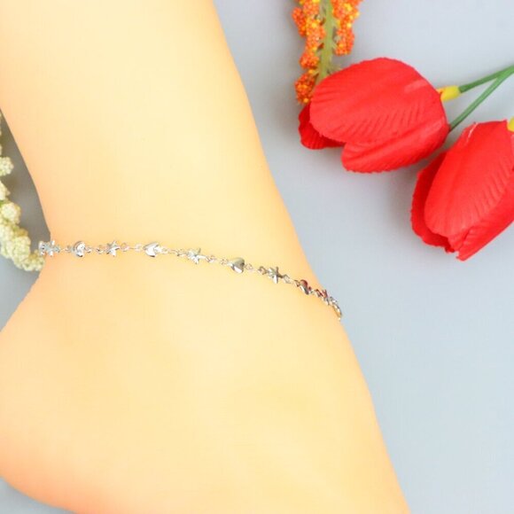 "Handmade Anklet – A Stylish Choice for Women, Thoughtful Gift Idea, EVCH1763 - Picture 7 of 10